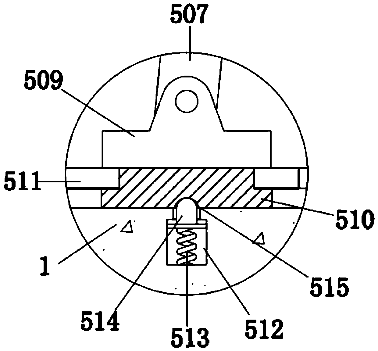 Automatic seat cushion assembling device