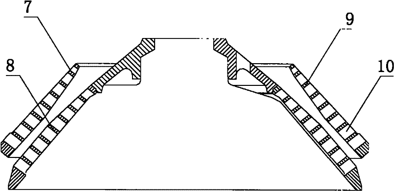 Cone crusher with multifunctional spiral crushing wall