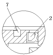 Vertical roll bearing device