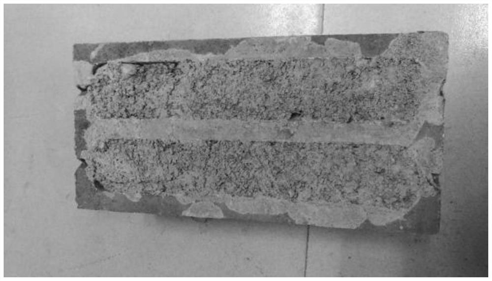 High-performance core foamed concrete insulating brick and production process thereof