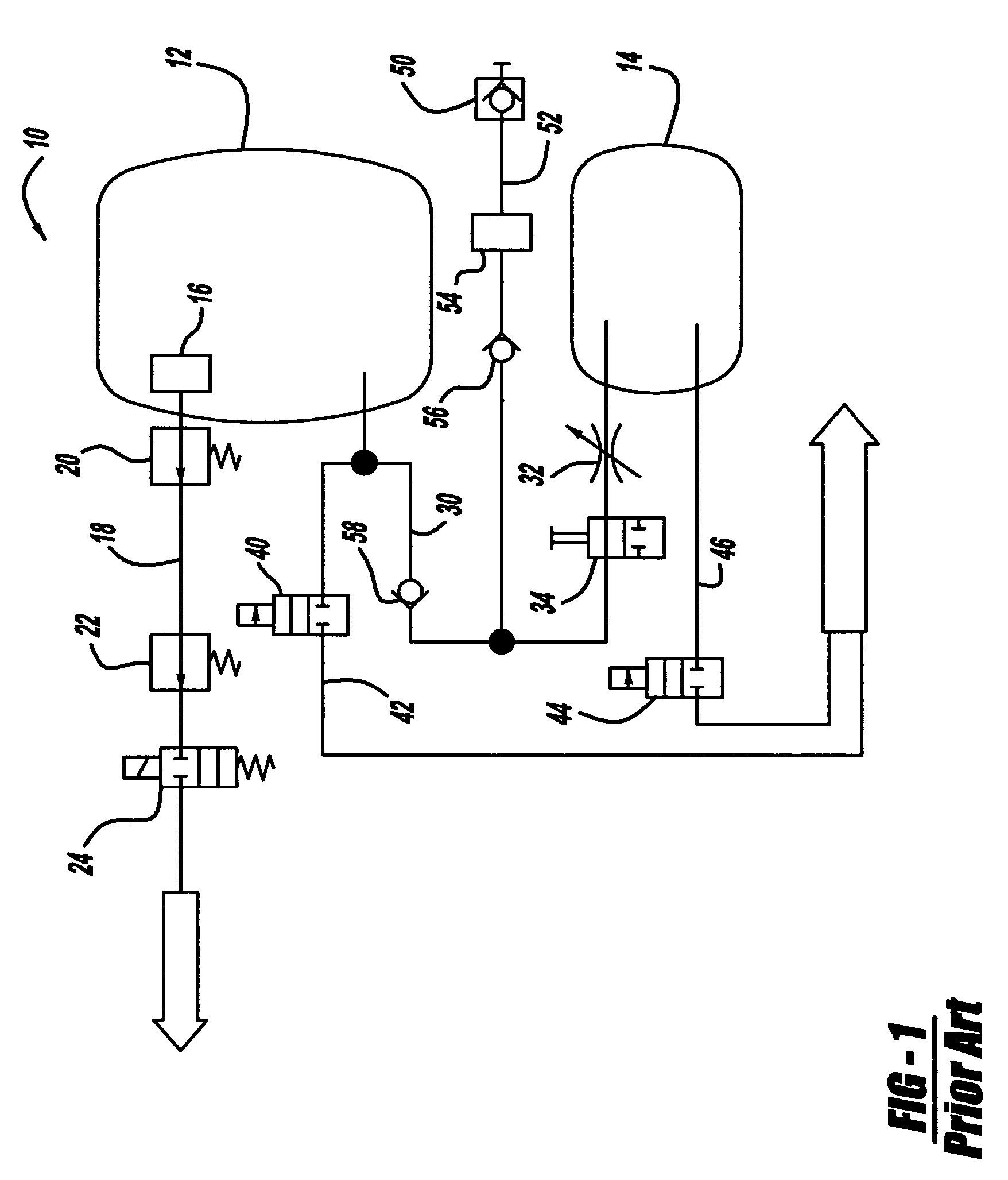 Method of discharging high pressure storage vessels