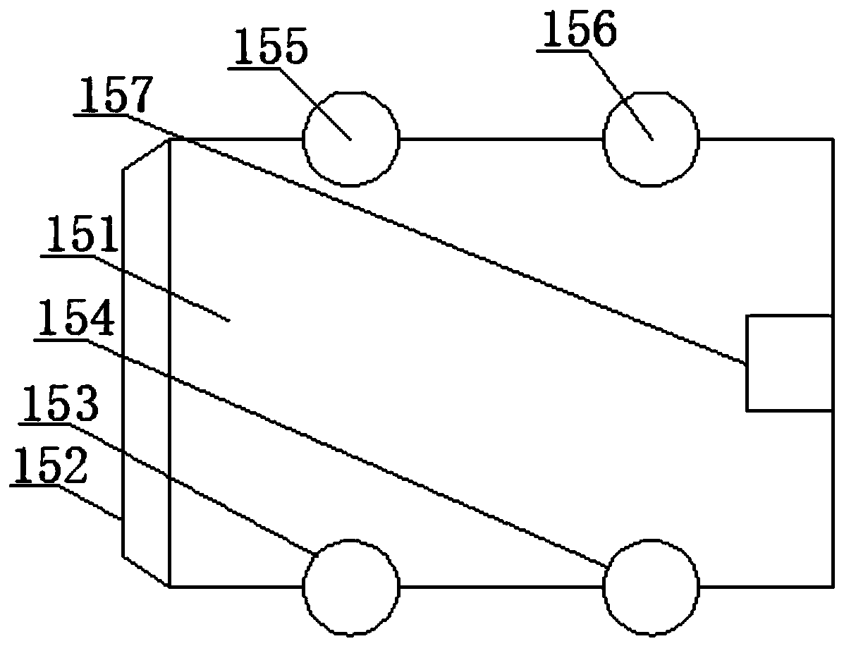 Bidirectional telescopic dismounting device for shaft body and shaft sleeve