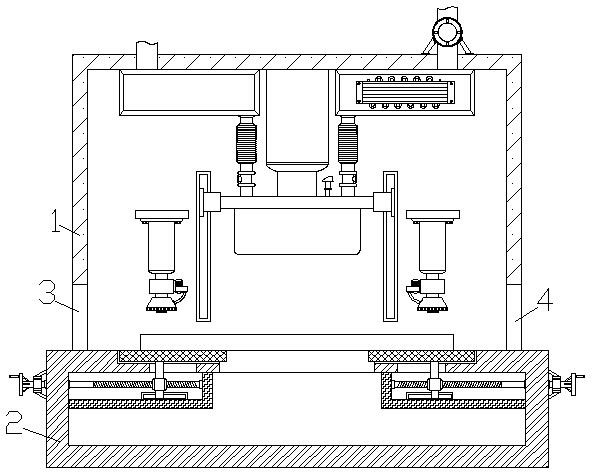 Intelligent temperature control type high-precision burr-proof stamping mold