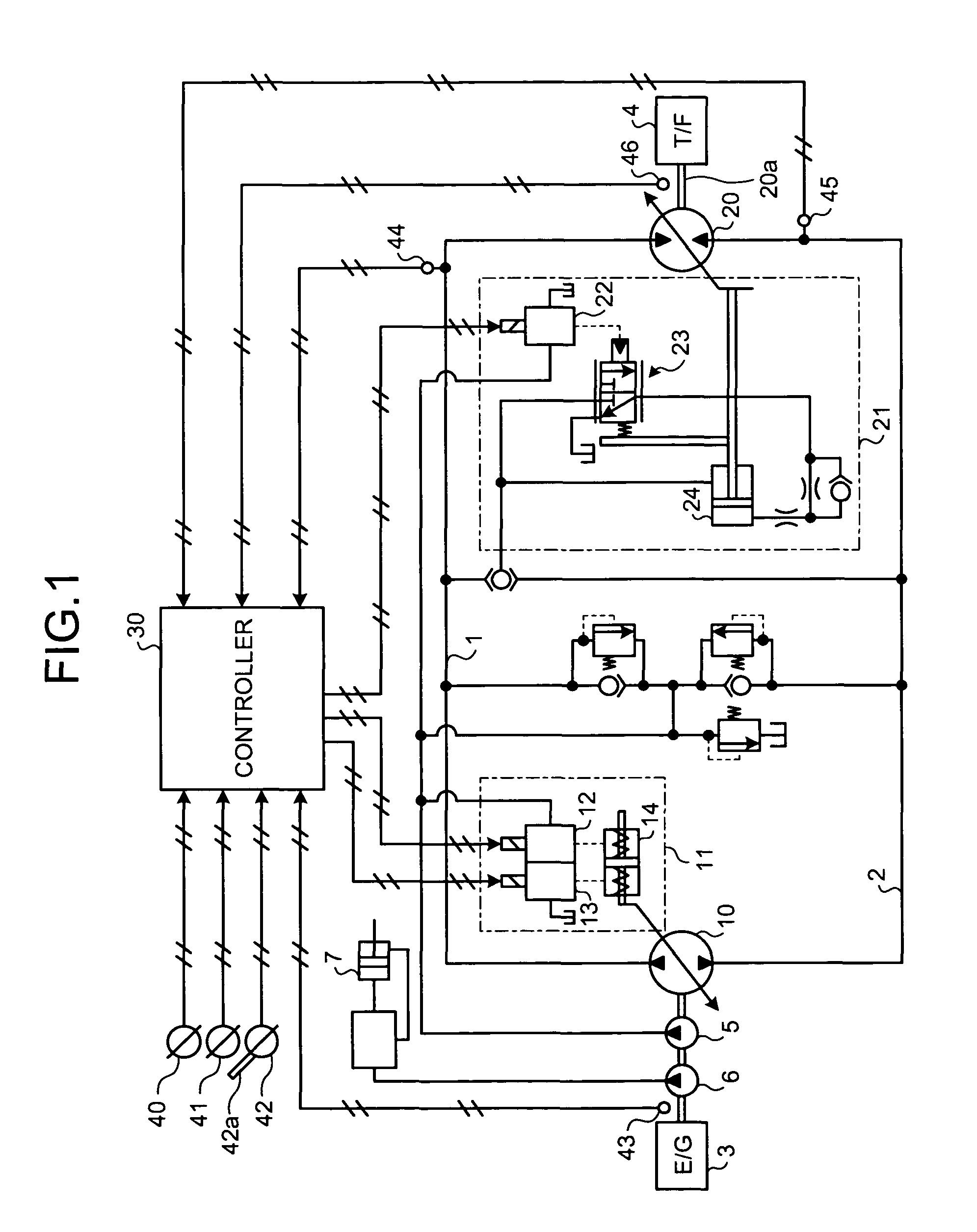 Hydraulic drive apparatus