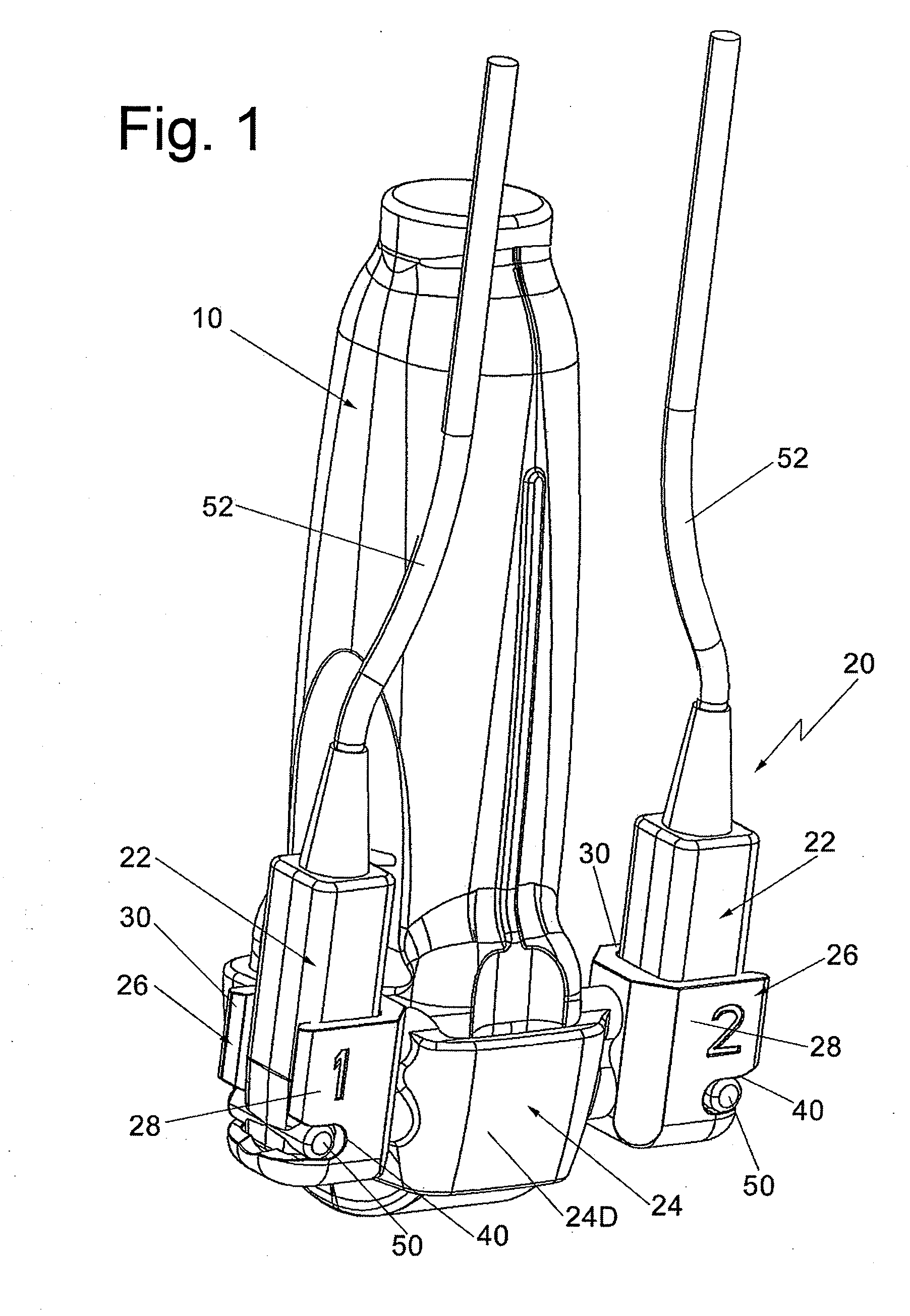 Bracket for mounting at least one position detecting sensor on an ultrasonic probe