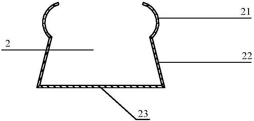Buckle insertion connector and application thereof