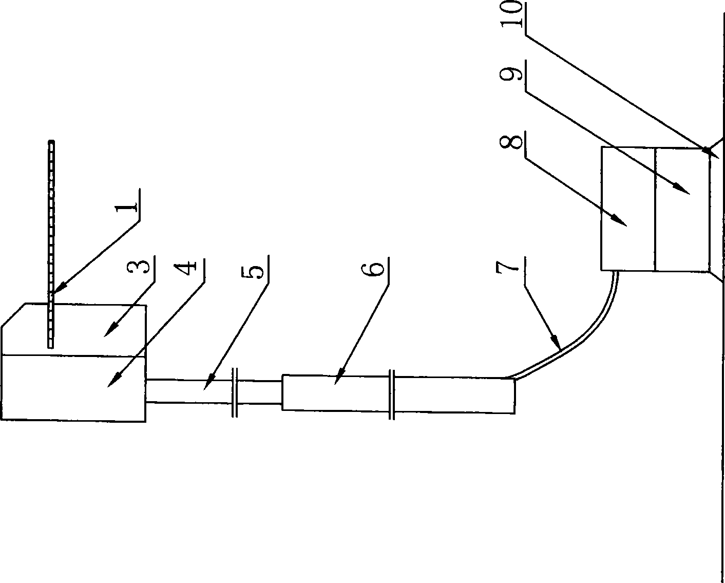 Device for harvesting palm fruit