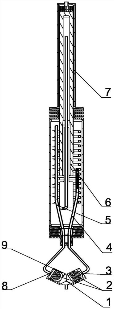 A cylindrical anti-backflow loop heat pipe capillary pump assembly for spacecraft