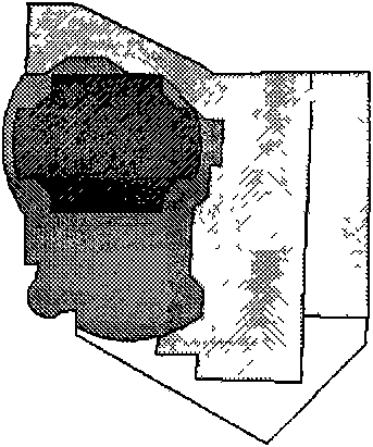 Construction and display control method for floor and house division model of three-dimensional urban building