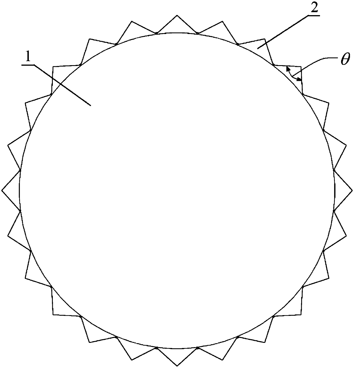 Throwing type glass breaking ball