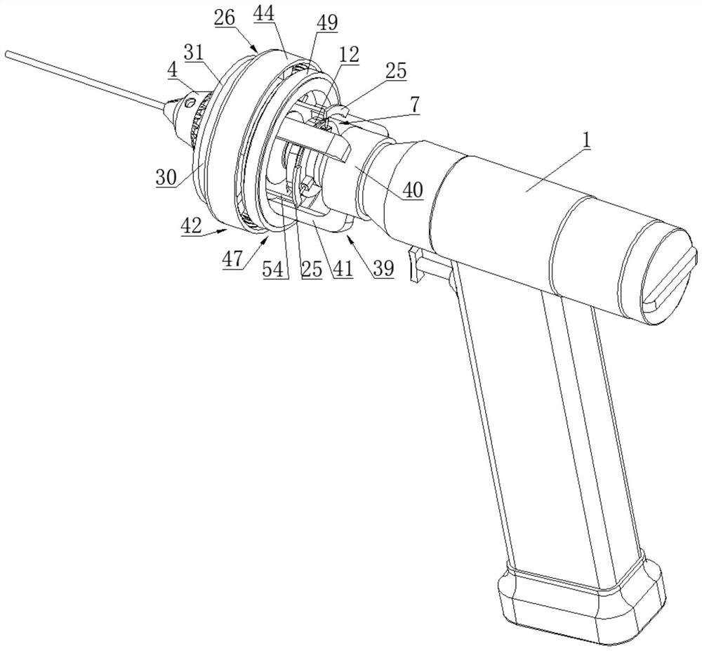 Electric bone drill