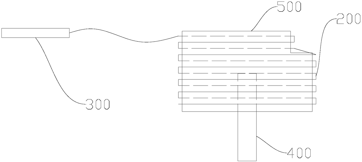 The coiling mold of the bottom evaporation tube of the refrigerator and the assembly method of the refrigerator