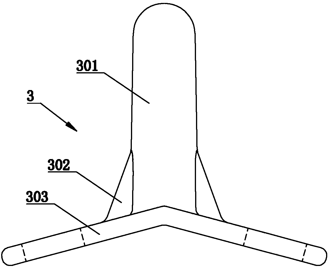 Corn grain threshing and separating device and combine harvester with separating device