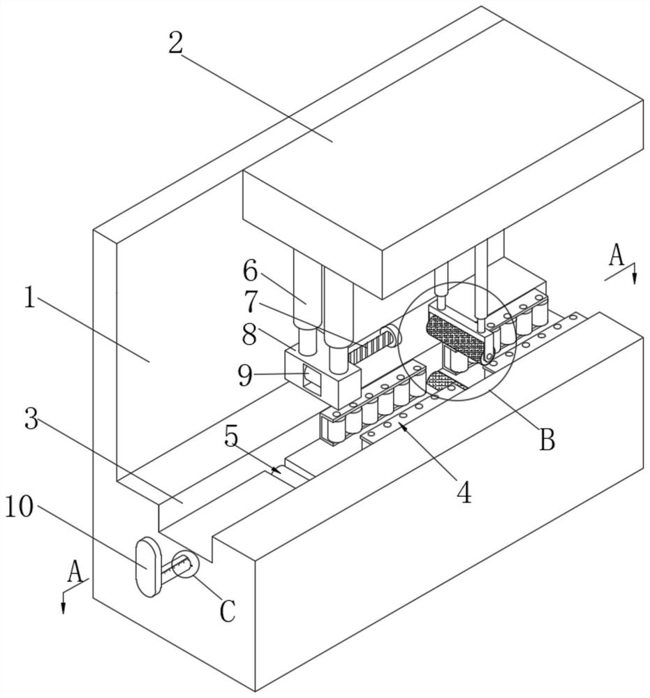 Traction rod bending treatment device for medical instruments