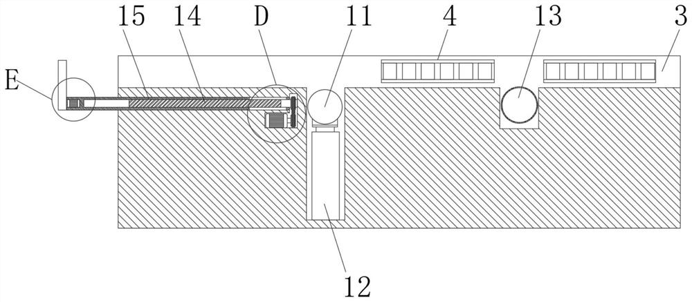 Traction rod bending treatment device for medical instruments