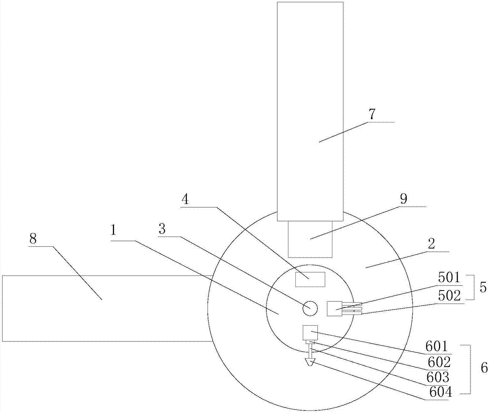 Sealing position abrasion repairing system for shield machine driving shell