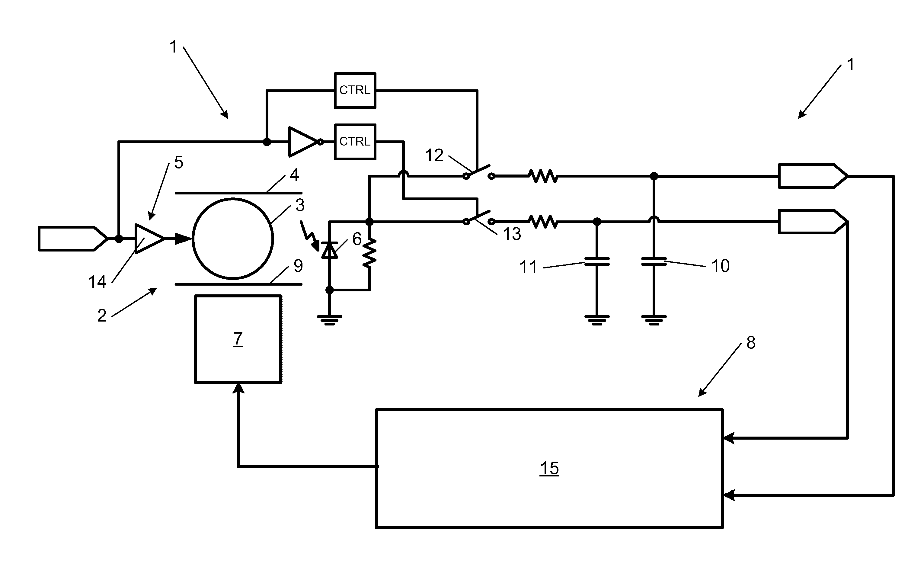 Thermally Stabilised Resonant Electro-Optic Modulator and Use Thereof