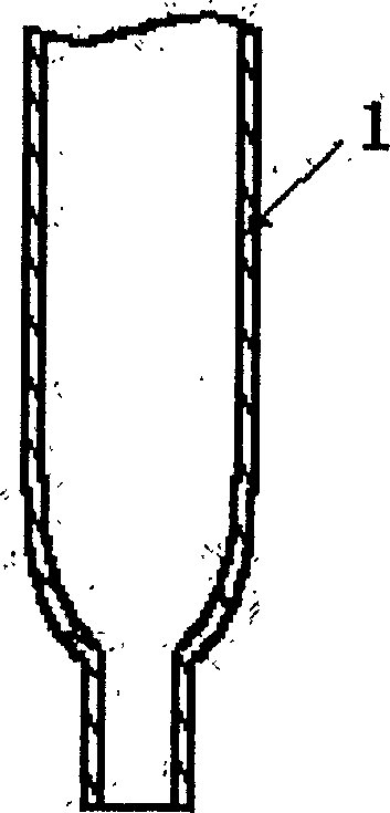 Method for suppressing stray crystal forming and growing at seed crystal starting end, and casting case construction thereof