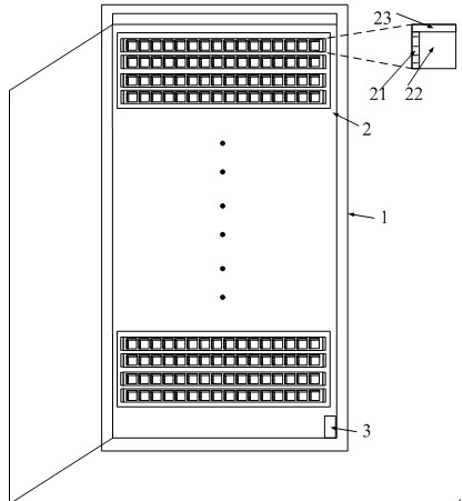 Optical fiber connection automatic identification and management system