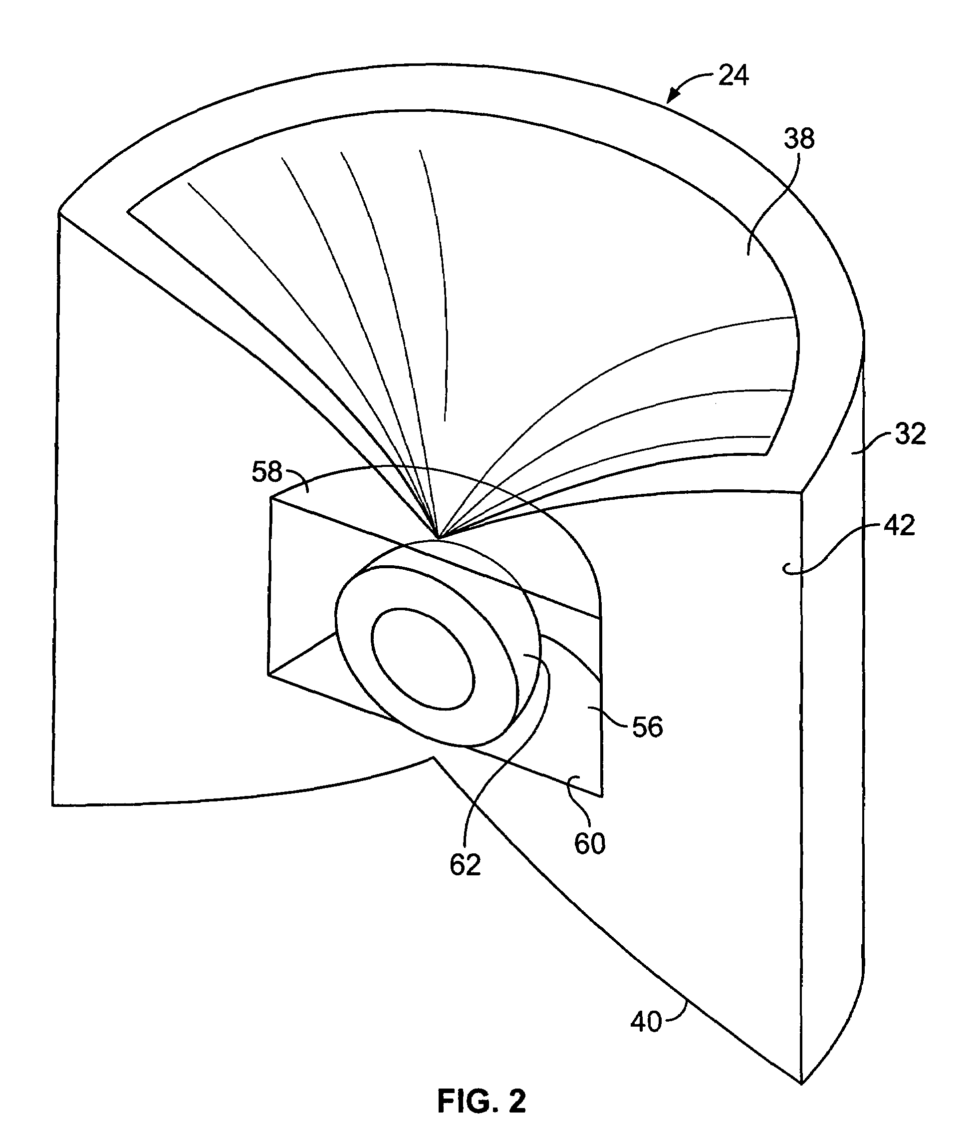 Quadrilateral symmetrical light source