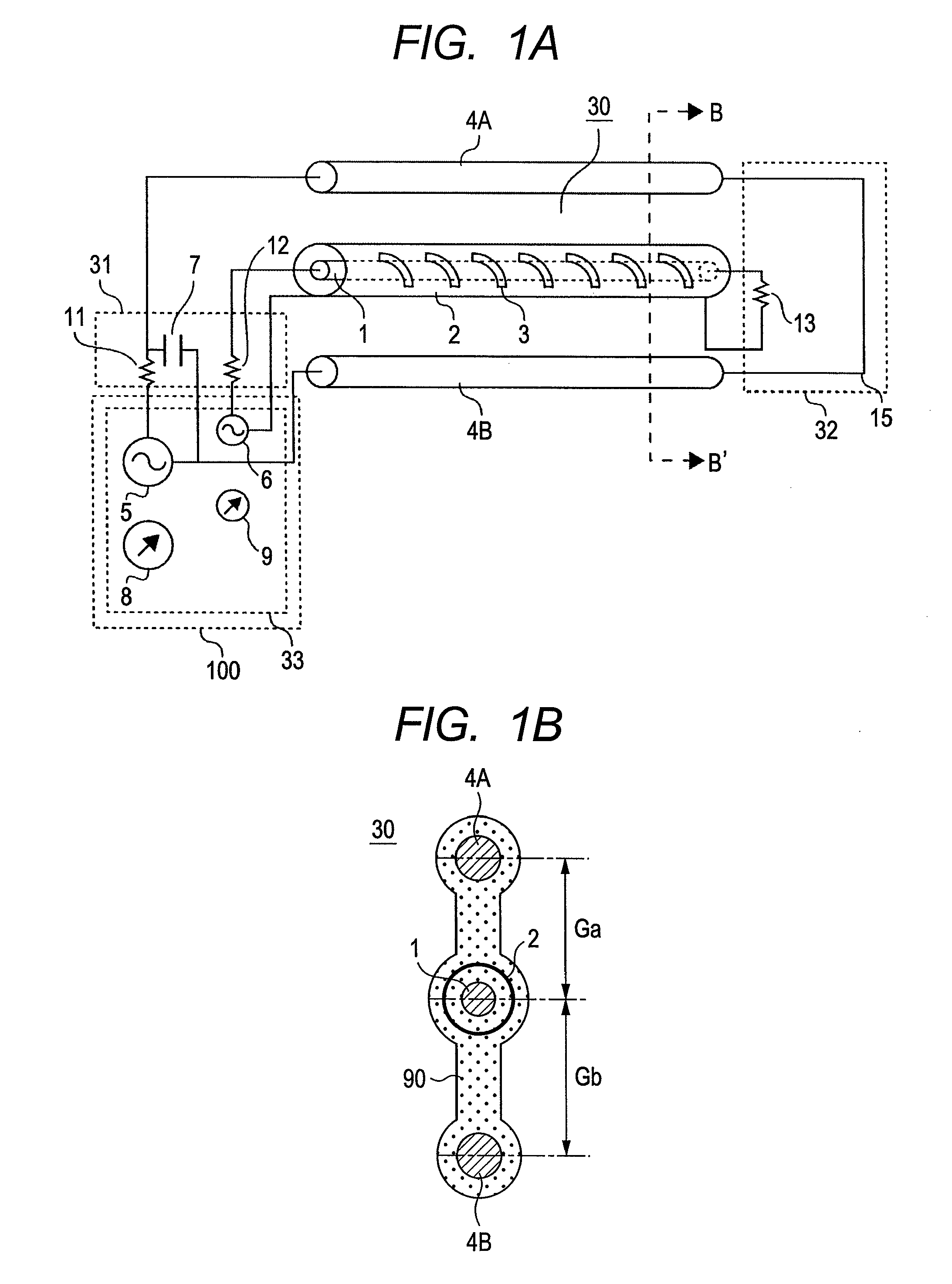 Low/high frequency shared leakage antenna, base station apparatus and close-range detection system using the antenna