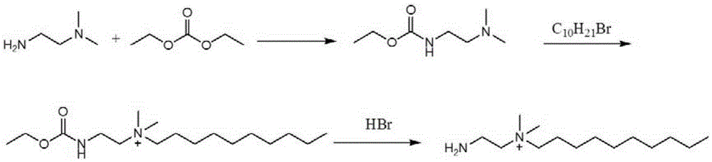 Hypocrellin derivative containing long-chain quaternary ammonium salt, and preparation method and application thereof