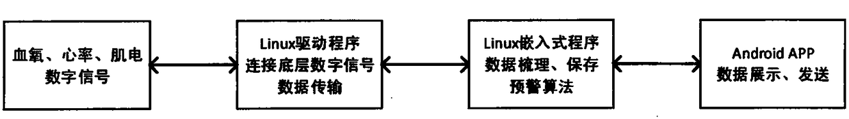 Blood oxygen monitoring device