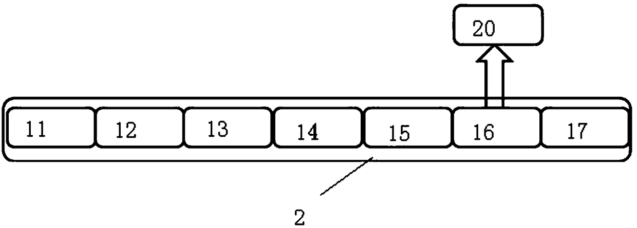 A multifunctional refrigerated container safety monitoring device