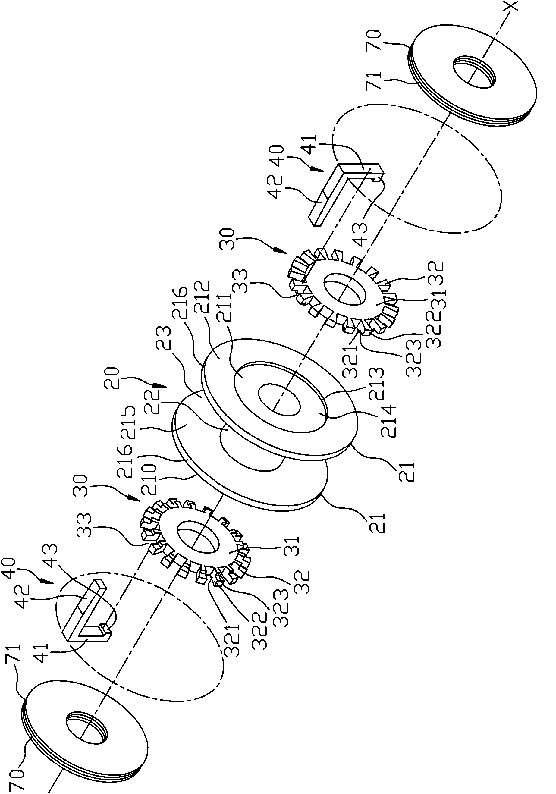 Power generation wheel hub