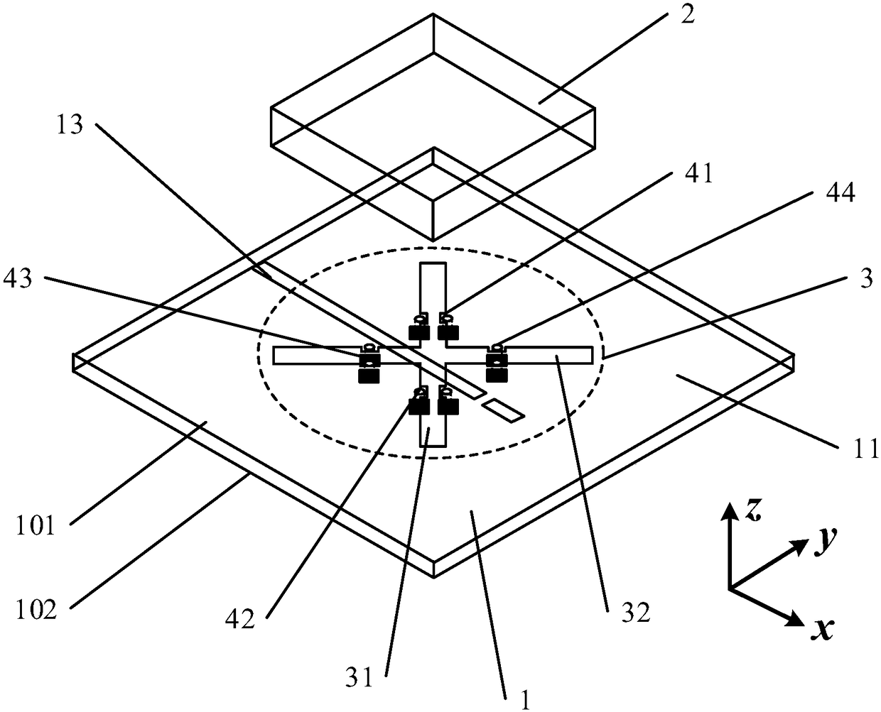 Broadband reconfigurable dielectric resonator antenna