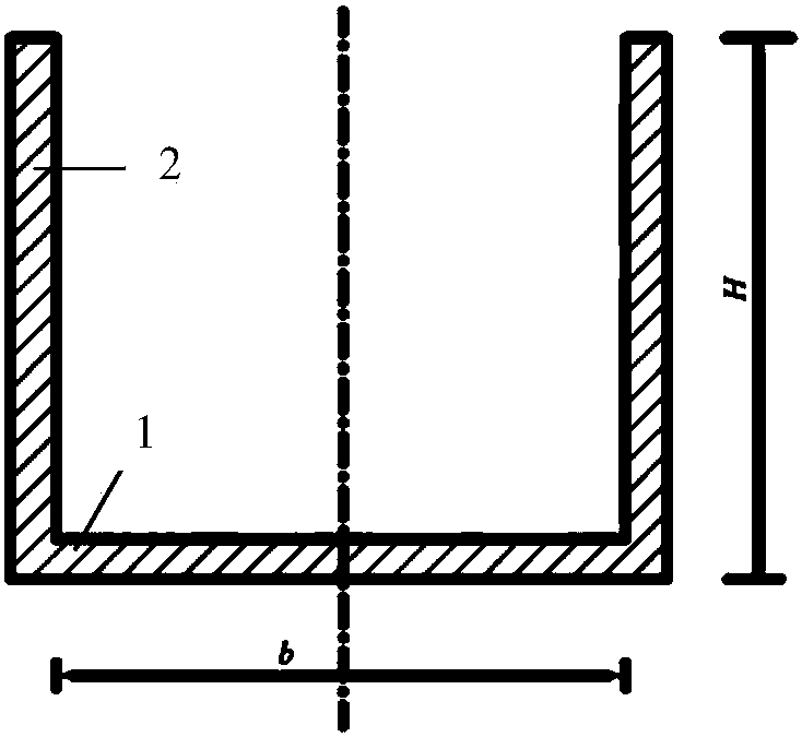 Staged flow constraining debris flow drainage slot and application thereof