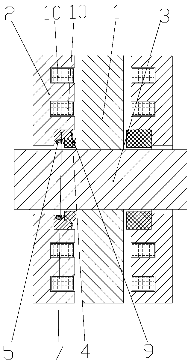 Magnetic suspension bearing and magnetic suspension centrifugal compressor and air conditioner