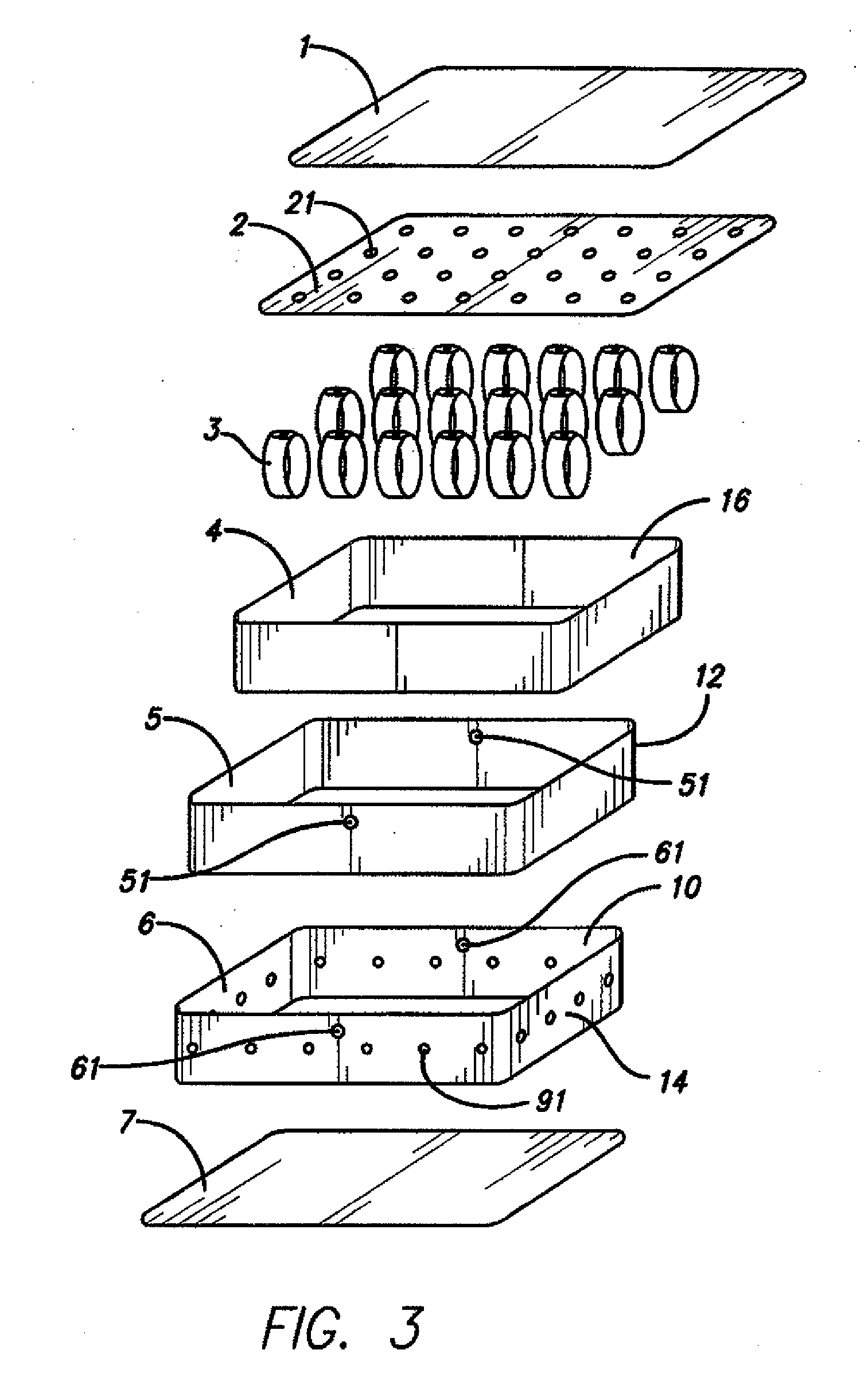 Air-inflated mattress