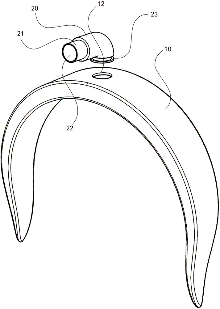 Spray head ring for moisturizing face