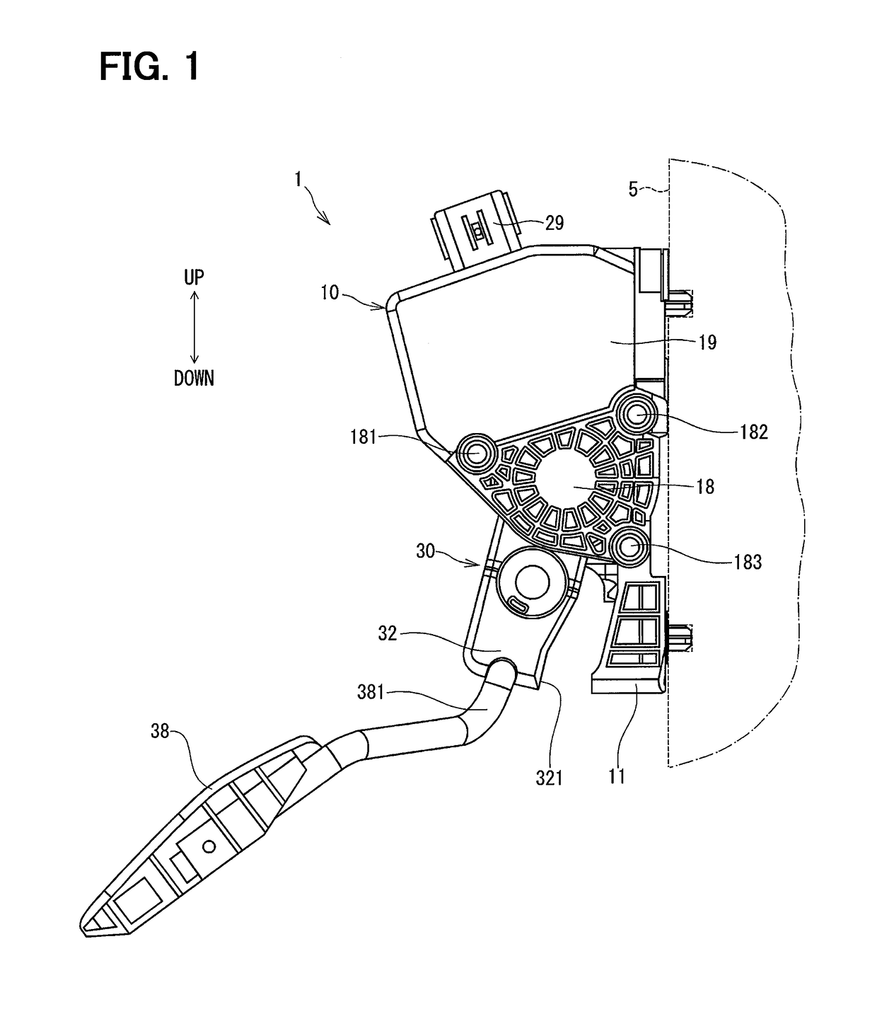 Spring damper and accelerator device using the spring damper