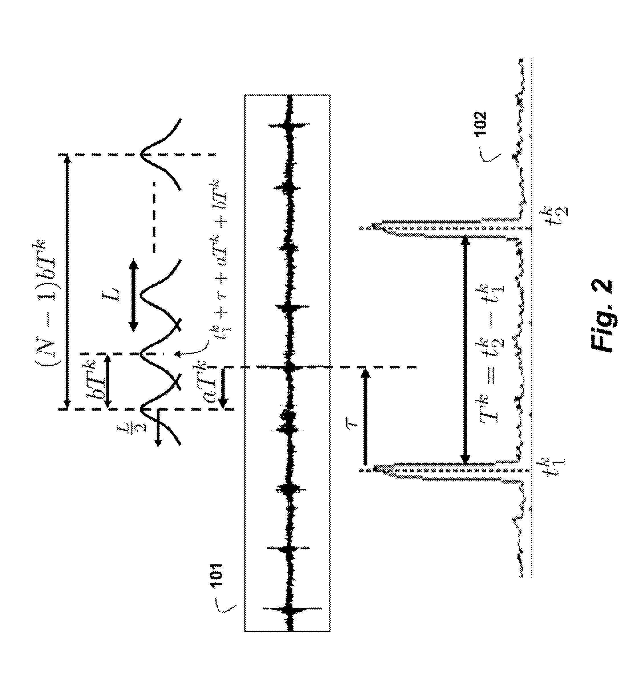 Method and System for Detecting Events in an Acoustic Signal Subject to Cyclo-Stationary Noise