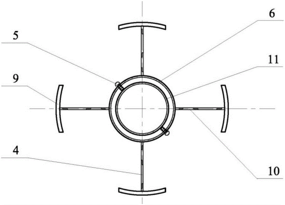 Mining deep hole laser measuring instrument