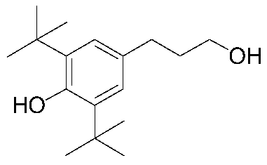 Catalyst for synthesizing 3-(3, 5-di-tert-butyl-4-hydroxyphenyl)propanol and preparation and application of catalyst