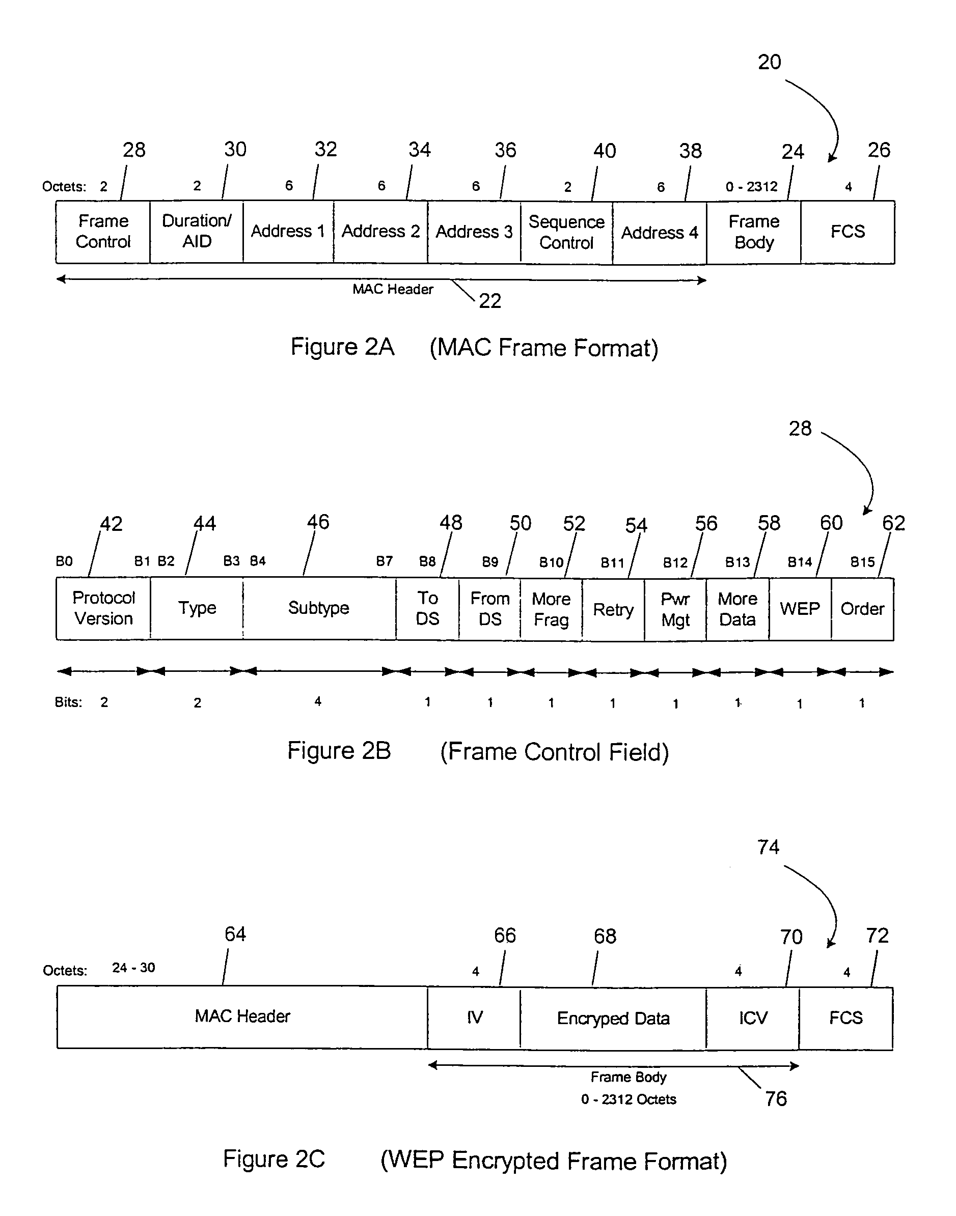 Method and apparatus for detailed protocol analysis of frames captured in an IEEE 802.11(b) wireless LAN