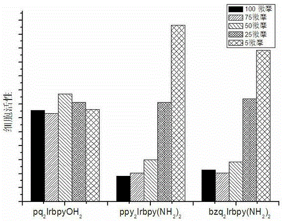 Cyclizing metal iridium complex and application thereof