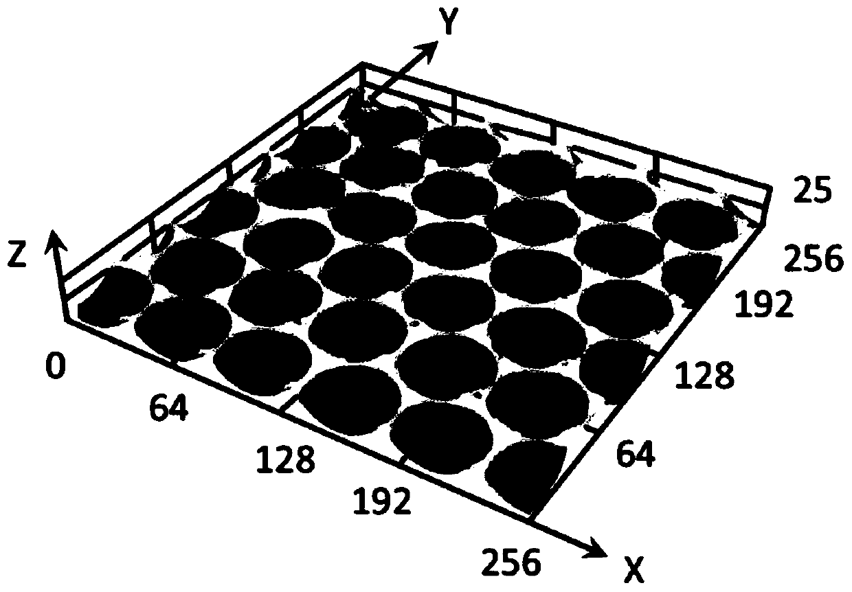 Artificial compound eye with adjustable large eye curvature, preparation method and application