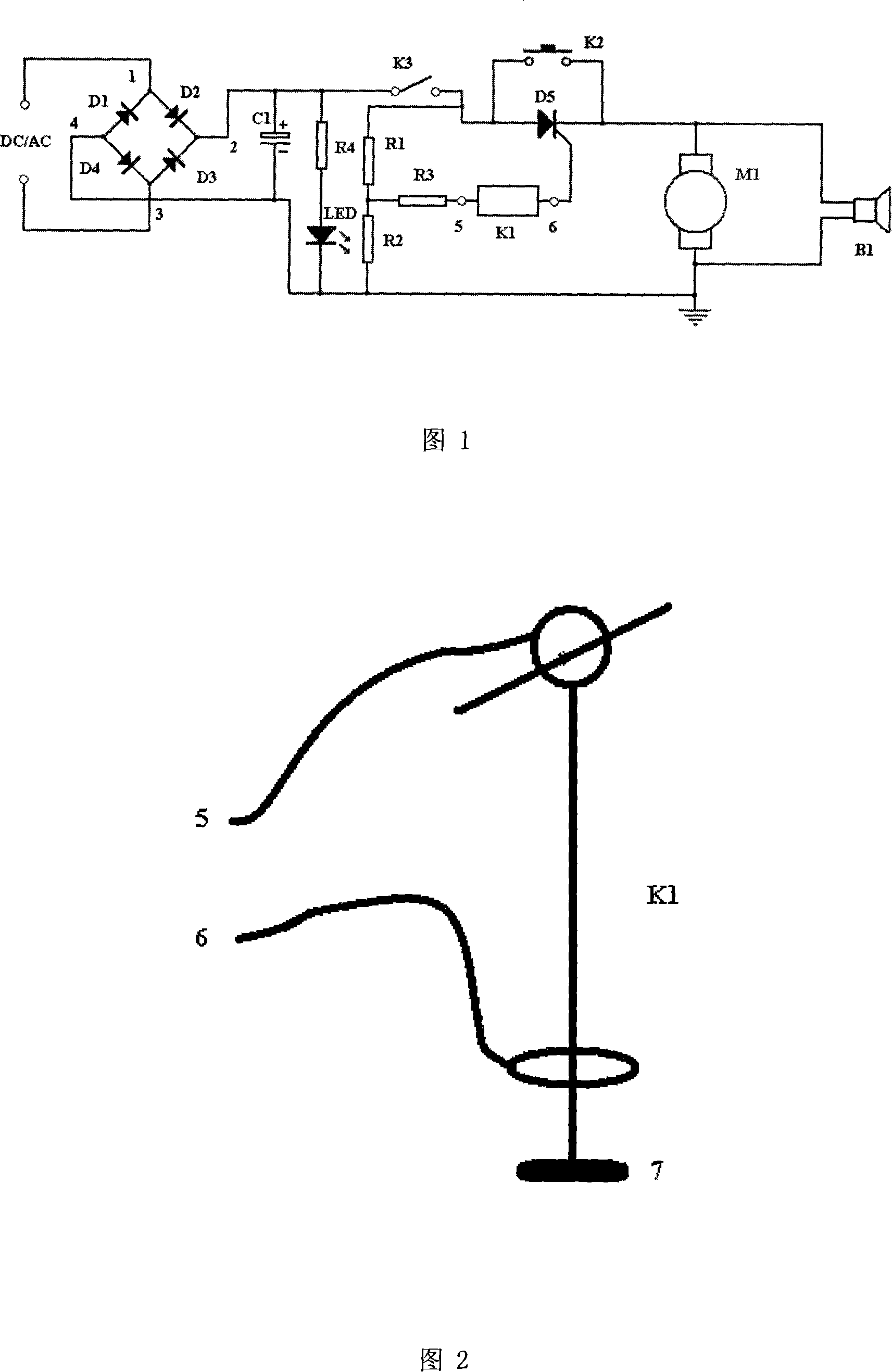 Controllable silicon trigger circuit of continuous mouse trapping boxes