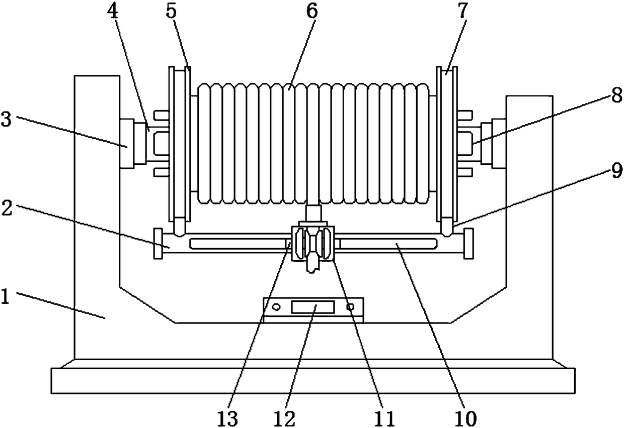 Rotary anti-winding type pay-off mechanism for spinning