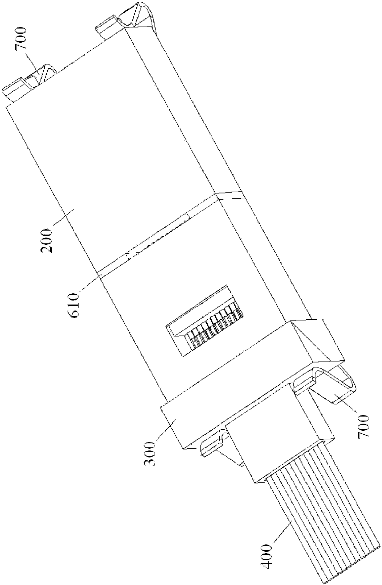 Aligning tool, aligning method, fiber inserting core assembly, and fiber connector