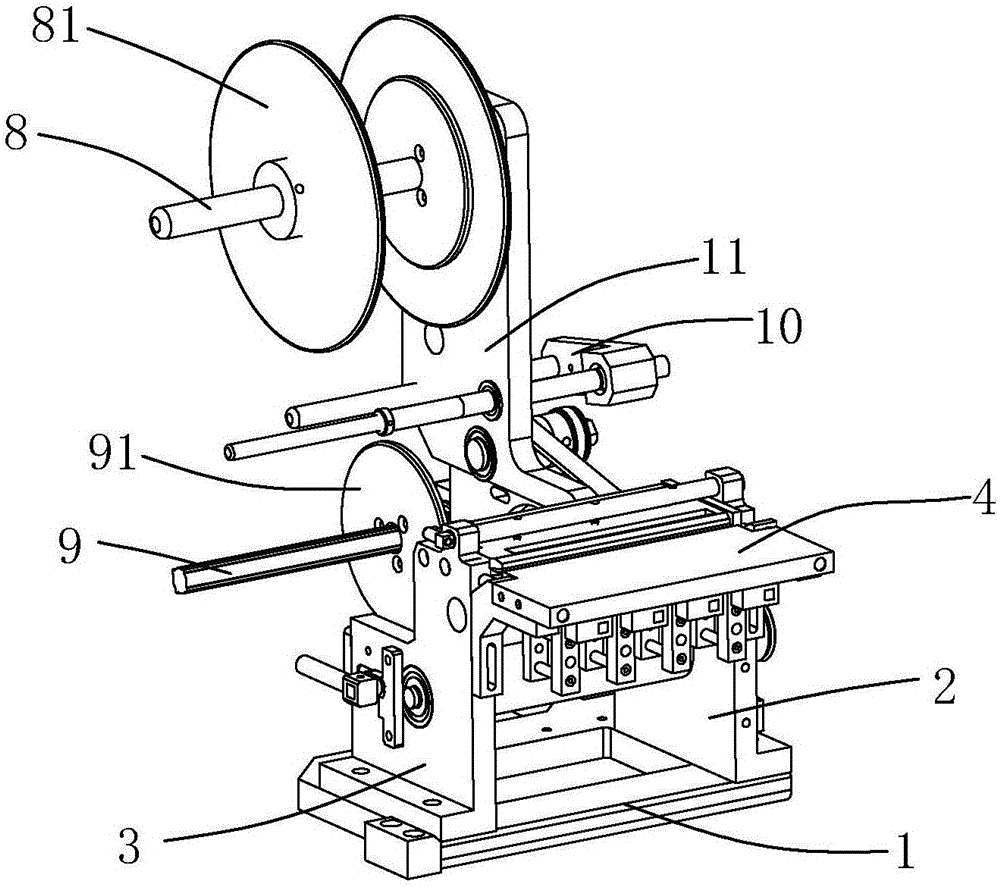 VR technology-based English word shorthand teaching device