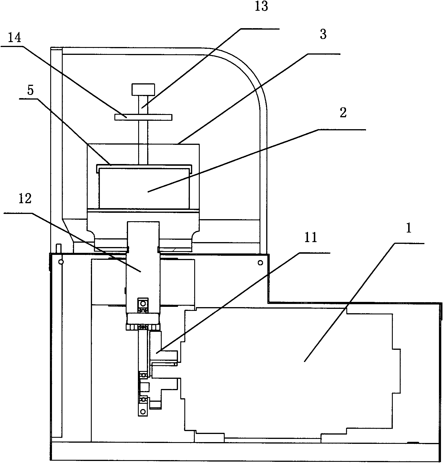 High pass tissue grinder and grinding method