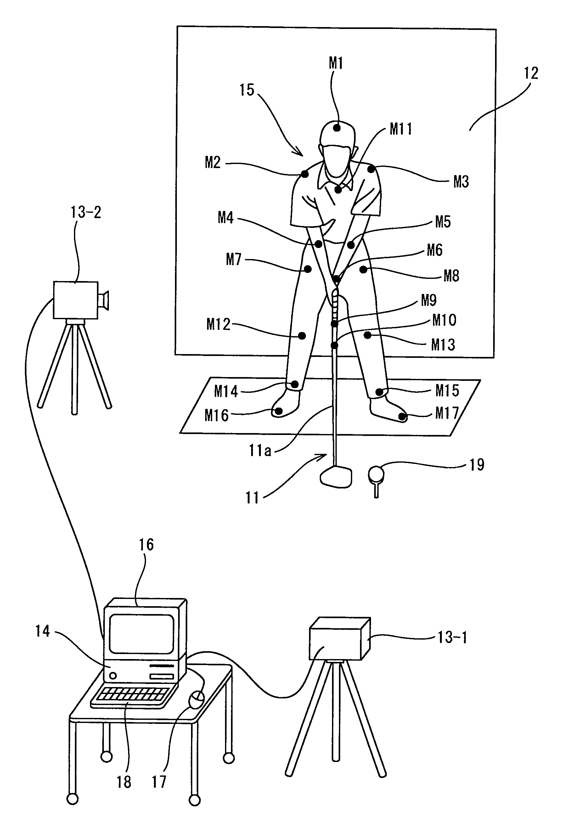 Golf swing diagnosis system