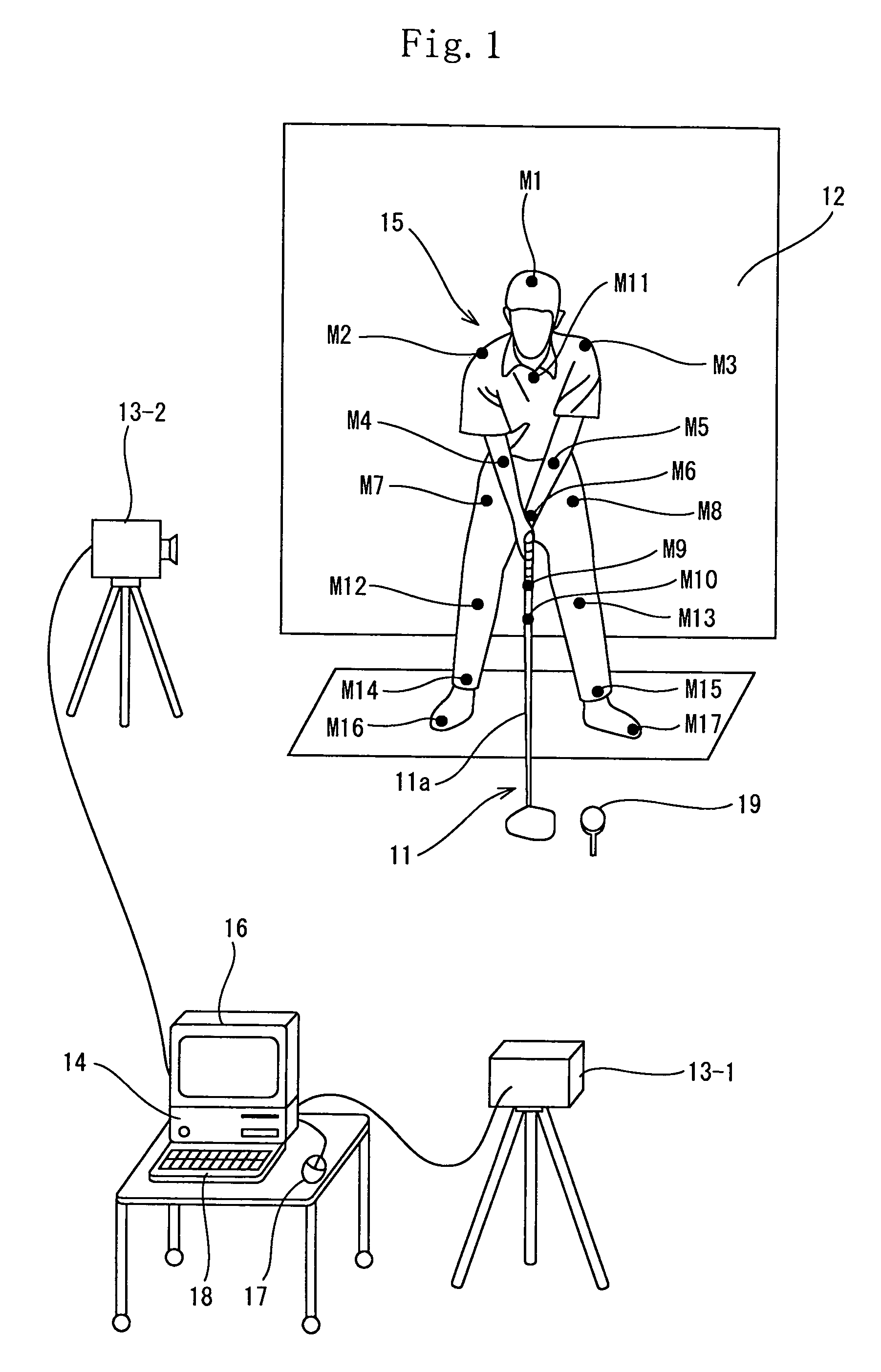 Golf swing diagnosis system