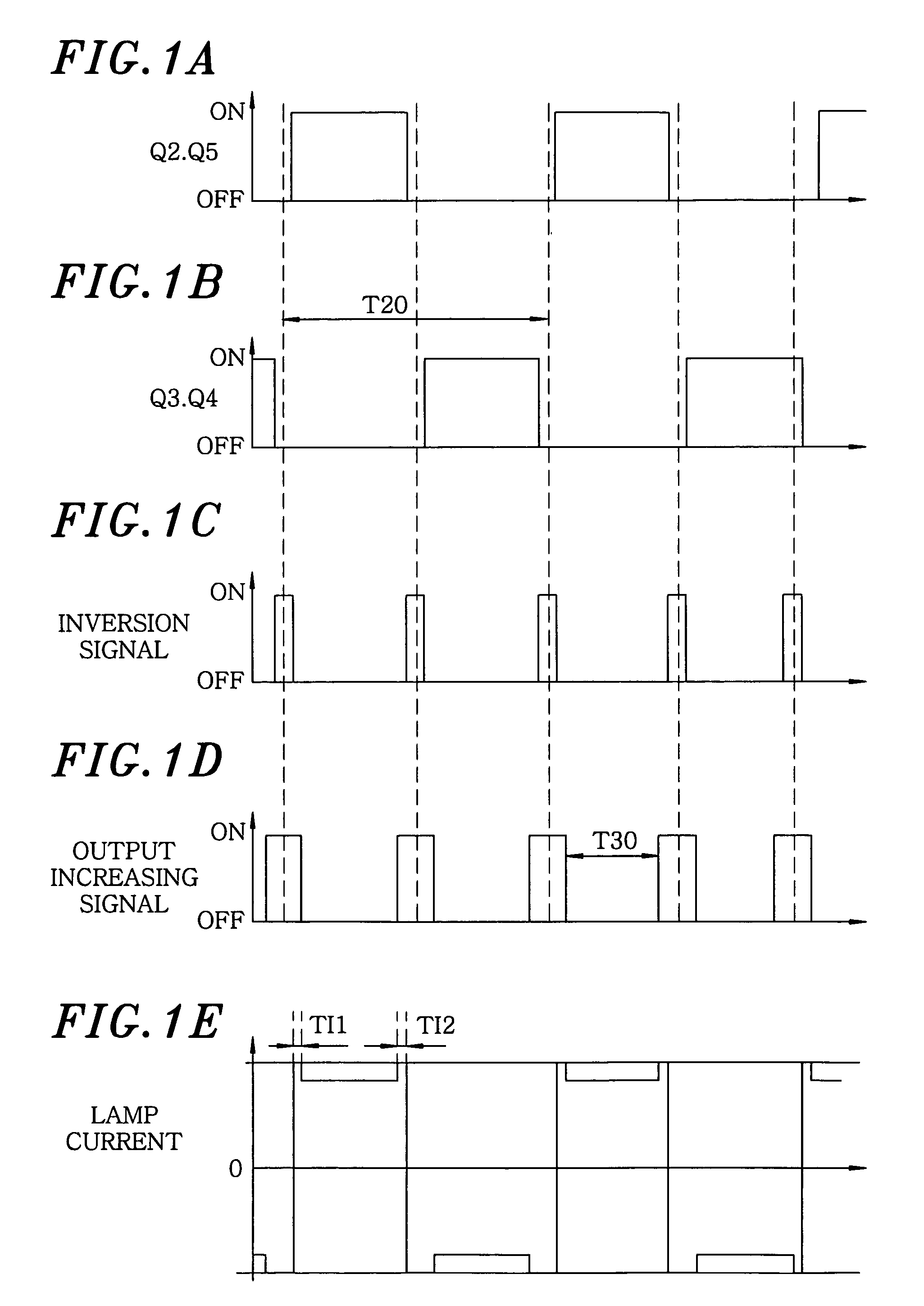 Discharge lamp lighting device, headlight device and vehicle having the same