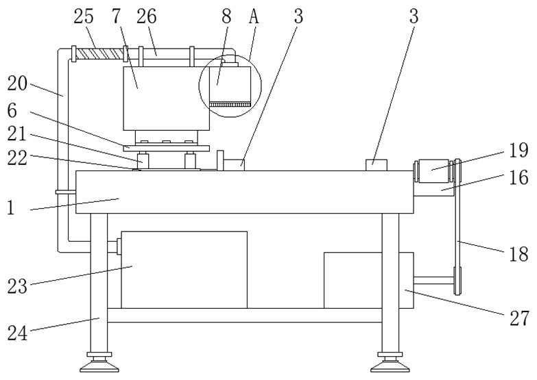 A high-efficiency wood veneer trimming process and trimming device